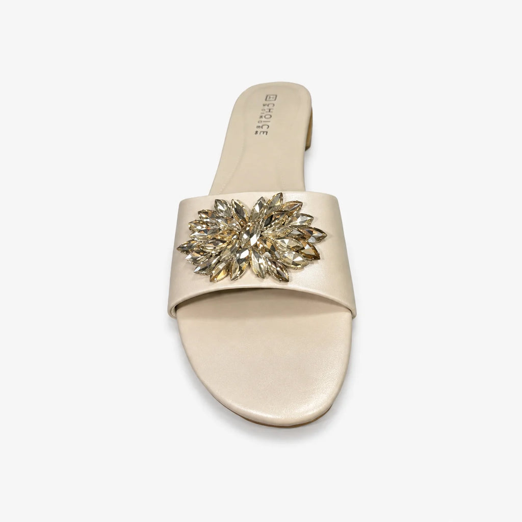Flat Slipper - Fawn | 12783