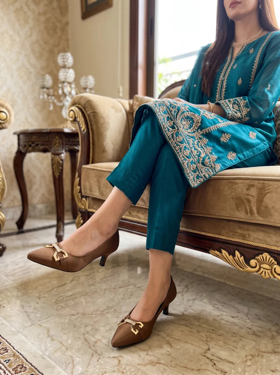 Court Shoes & Pumps - Brown | 18550