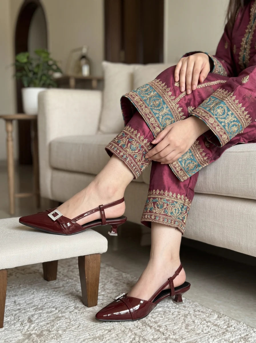 Court Shoes & Pumps - Brown | 18553