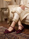 Court Shoes & Pumps - Maroon | 18590