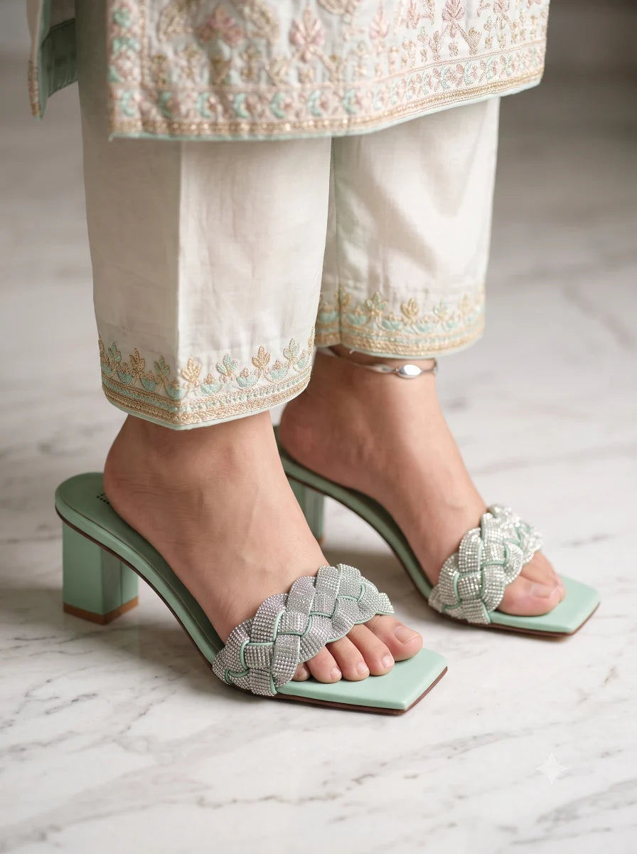 Fancy Slipper - Green | 17478
