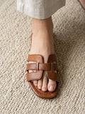 Flat Slipper – Mustard | 12900