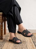 Flat Slipper - Black | 12889