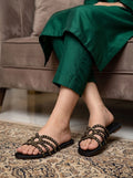 Flat Slipper - Black | 12955