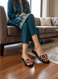 Flat Slipper - Black | 12956