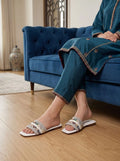 Flat Slipper - White | 12960