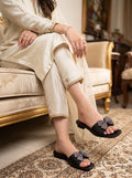 Flat Slipper - Black | 12791