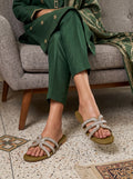 Flat Slipper - Brown | 12916