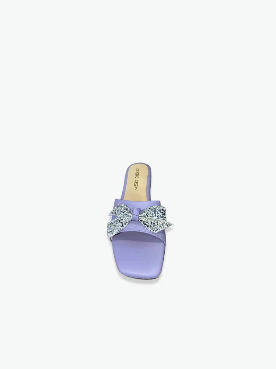 Flat Slipper – Purple | 12946