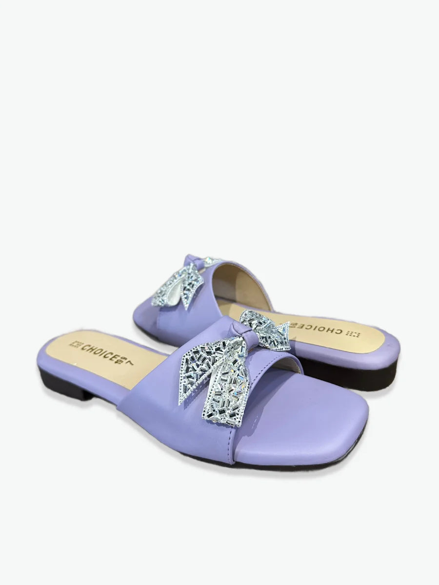 Flat Slipper – Purple | 12946
