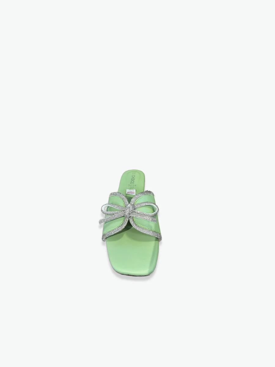 Flat Slipper – Green | 12917