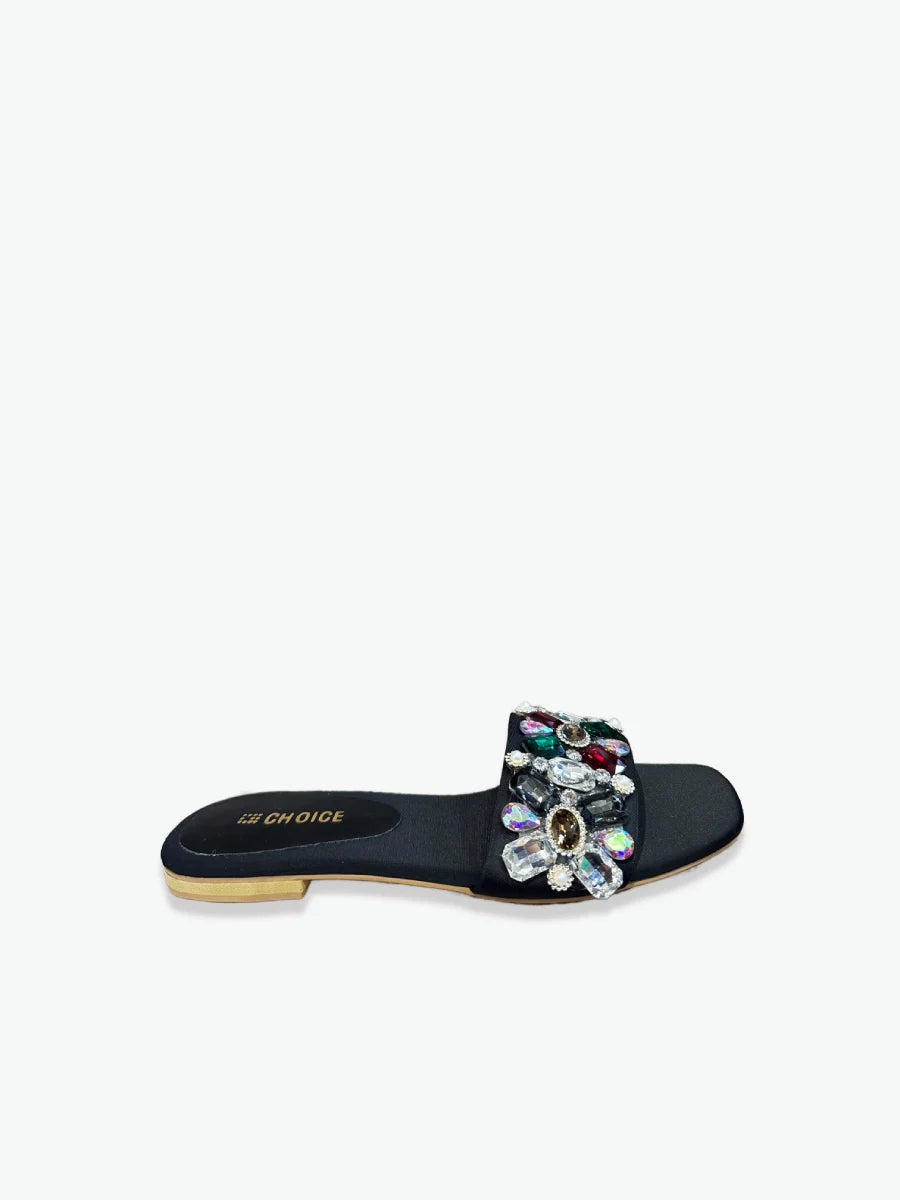 Flat Slipper – Black | 12949