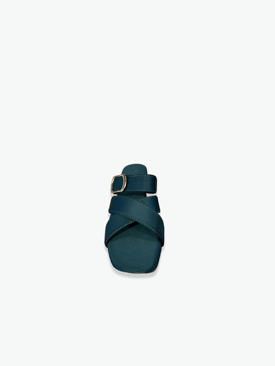 Flat Slipper - Green | 12855