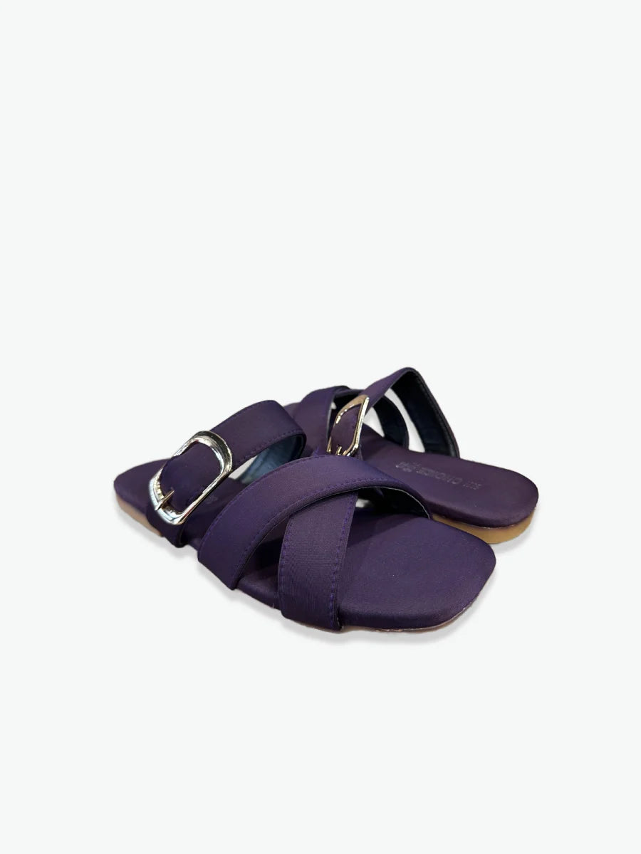 Flat Slipper - Purple | 12855