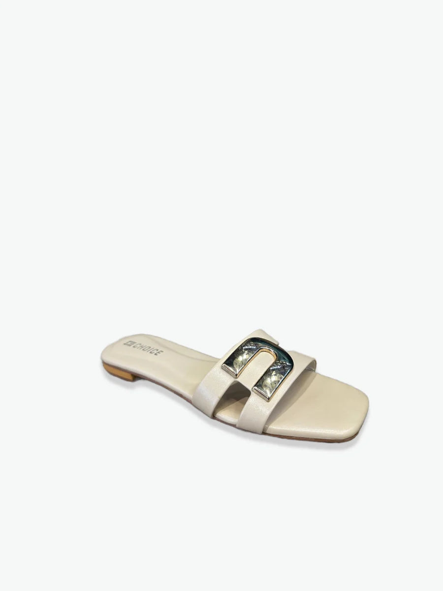 Flat Slipper - Fawn | 12780