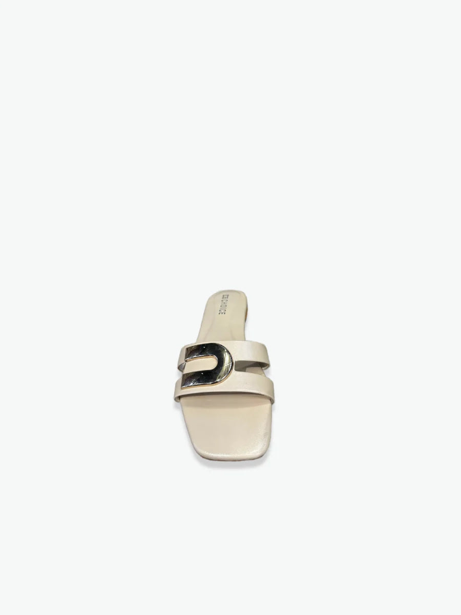 Flat Slipper - Fawn | 12780