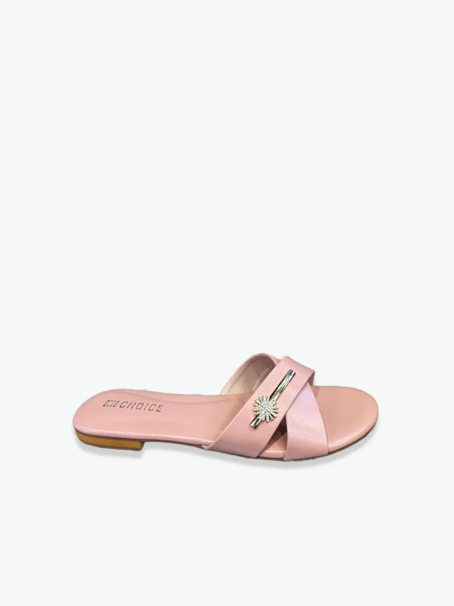 Flat Slipper - Pink | 12782