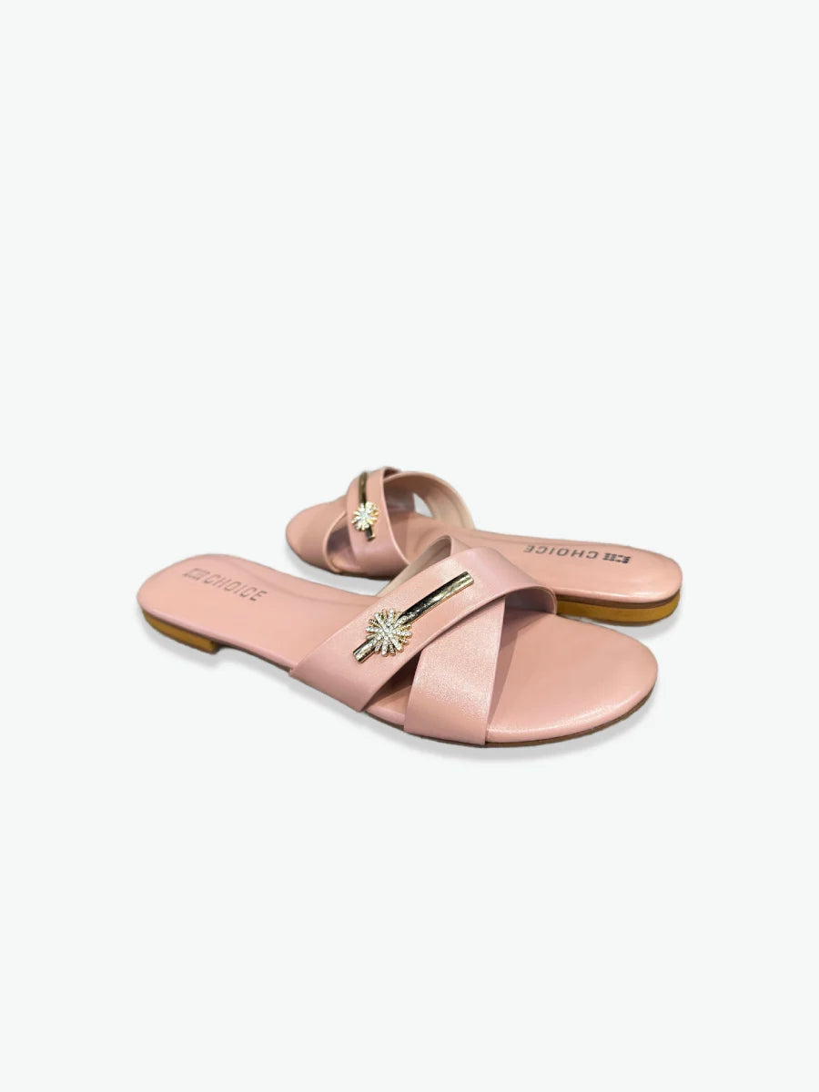 Flat Slipper - Pink | 12782