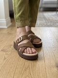PU Sole Slipper - Brown | 14753