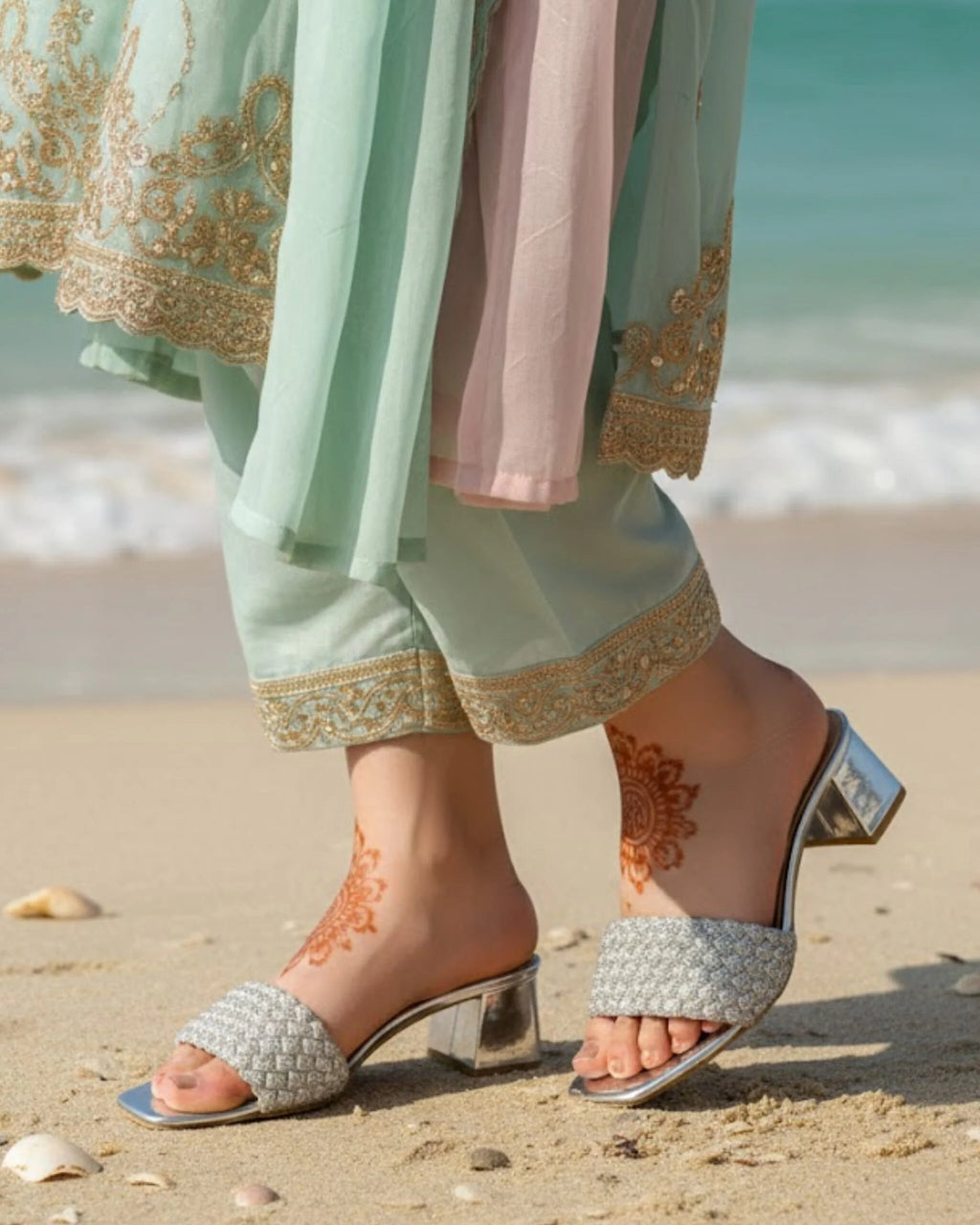 Ladies Fancy Slipper-17608(Eid Collection)