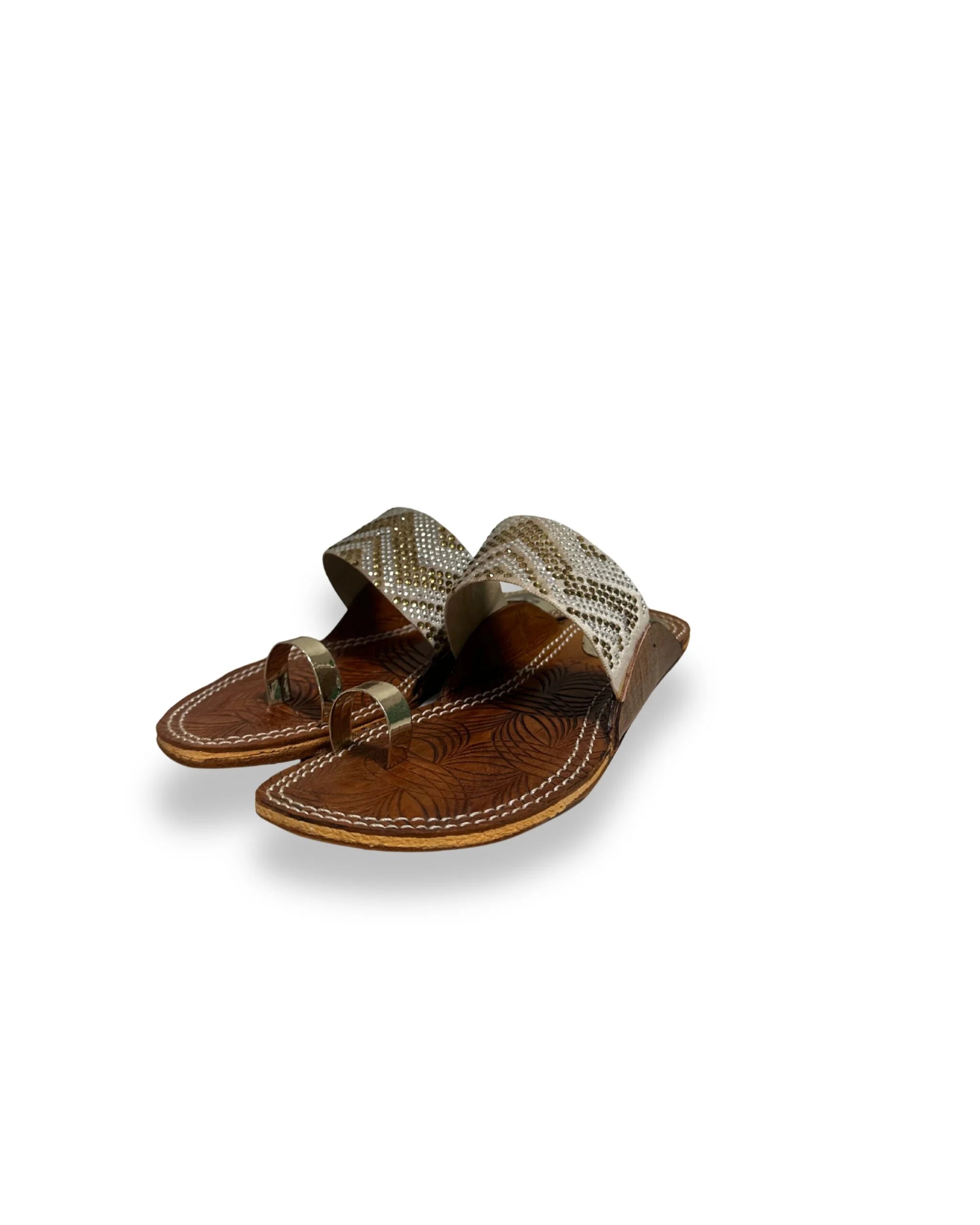 Ladies Fancy kolar Puri Chappal-10137