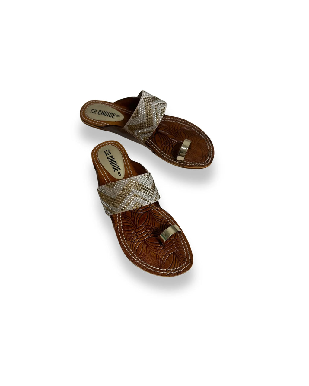 Ladies Fancy kolar Puri Chappal-10137