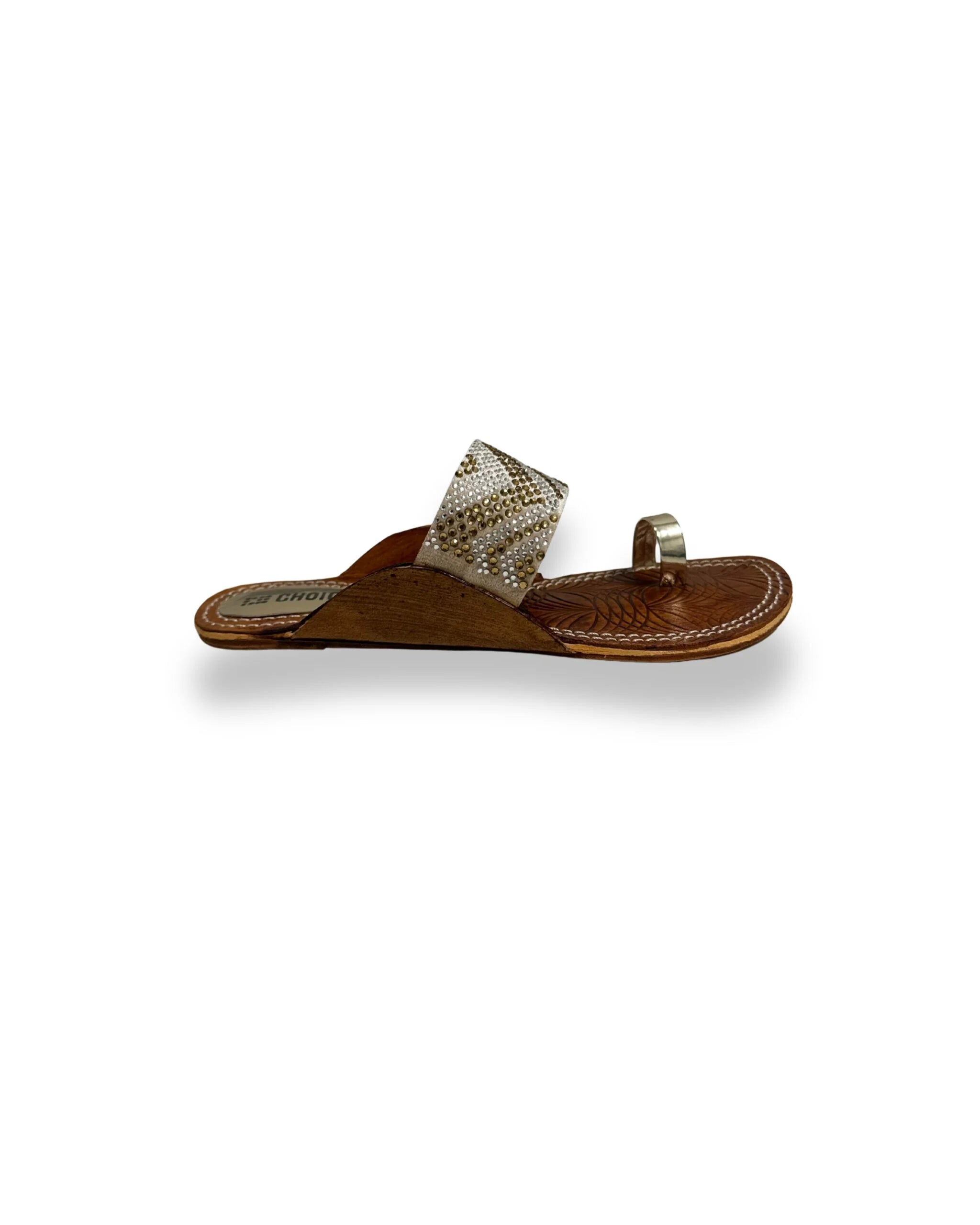 Ladies Fancy kolar Puri Chappal-10137