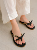 Casual & Fancy Chappal - Black | 10152