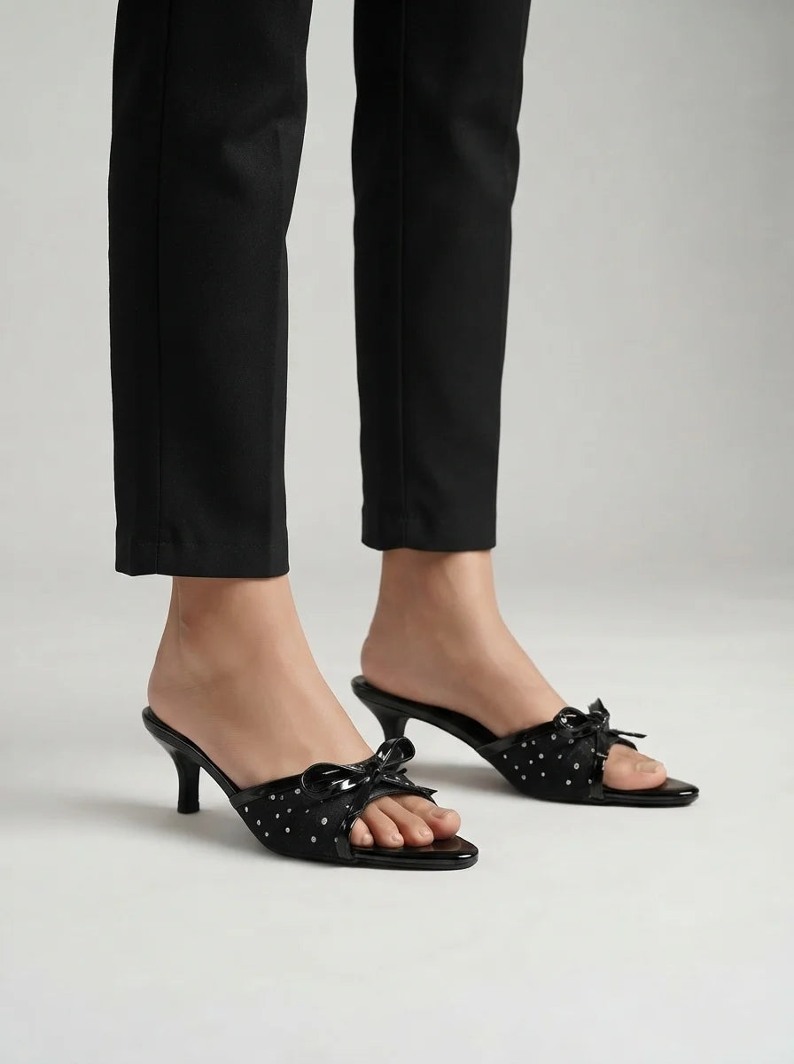 Fancy Slipper - Black | 13091