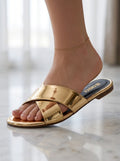 Flat Slipper - Peach | 12554