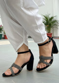 Block Heel Sandals 49335