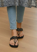 Ladies Fancy Flat Chappals-10177