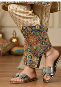 Ladies Fancy Flat Slipper-12755