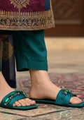 Ladies Fancy Flat Slipper-12802