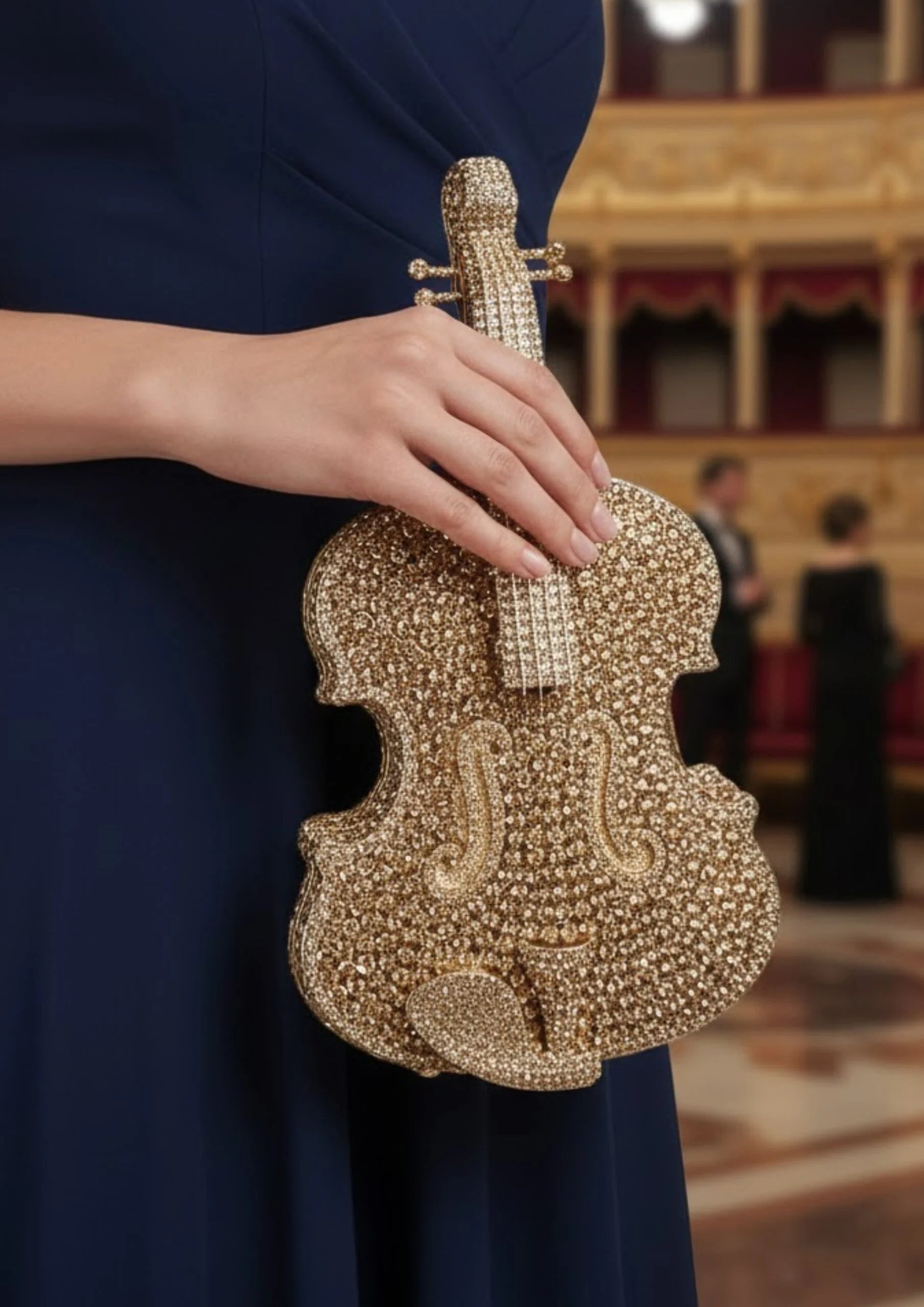 Fancy Guitar Clutch –59920 | Stylish Fancy & Casual Women’s Clutch