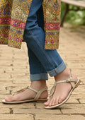 Ladies Flat Sandal-19953