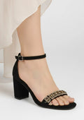 Ladies Block Heel Sandal-49317