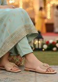 Ladies Fancy Flat Slipper-12809